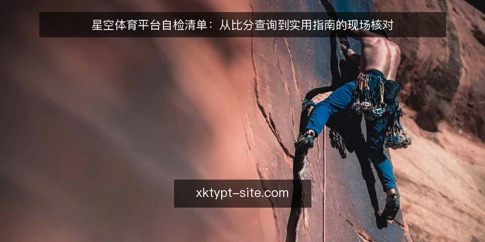 星空体育平台自检清单:从比分查询到实用指南的现场核对 — 现场信号:哪些异常值得警惕 配图